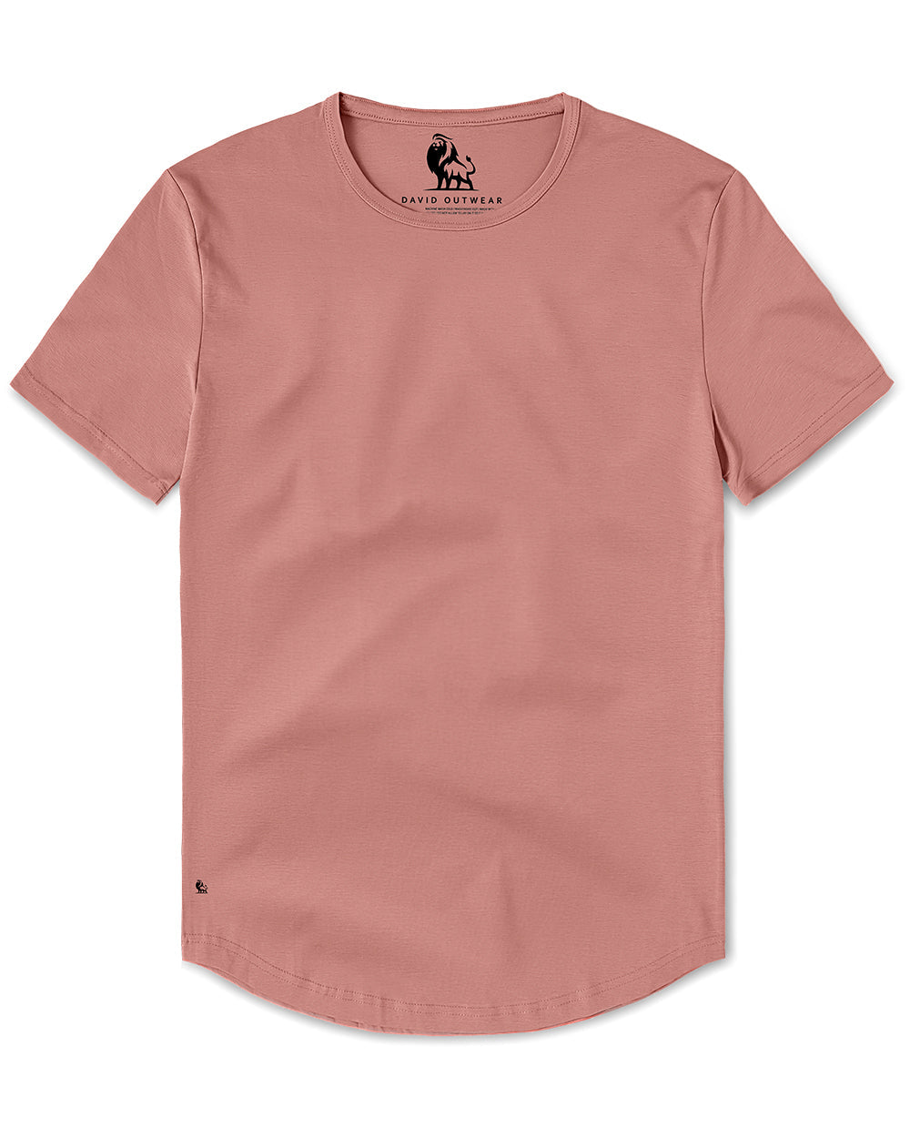Crew Curve-Hem Tee
