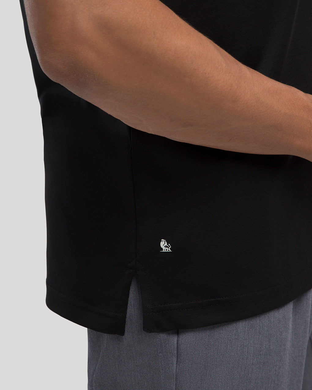 Crew Split-Hem Tee