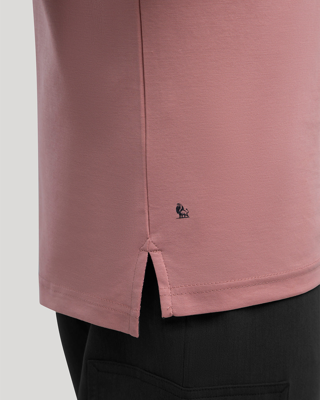 Crew Split-Hem Tee