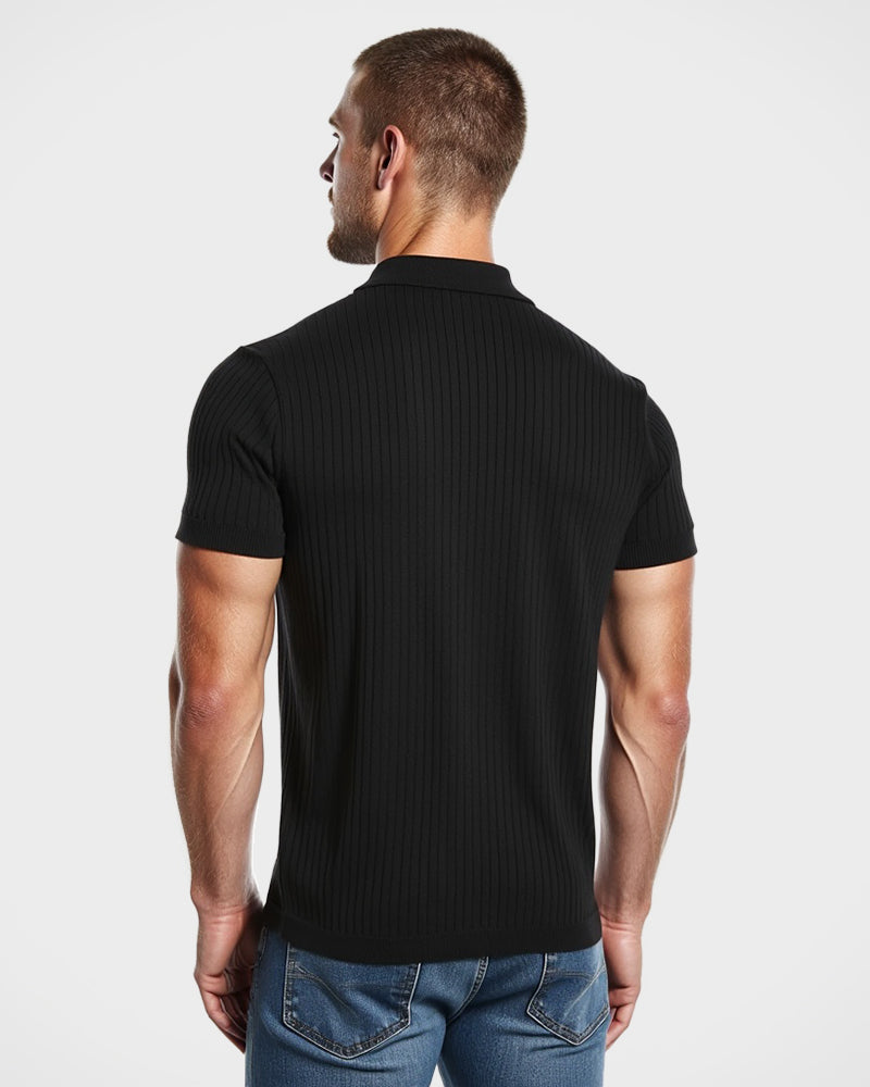 Torino Muscle Fit Knit Polo