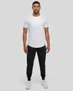 Crew Curve-Hem Tee