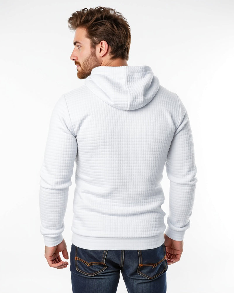 Florence Textured Knit Hoodie