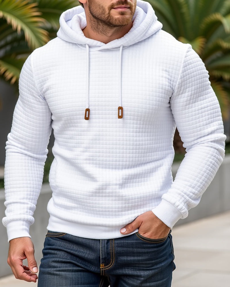 Florence Textured Knit Hoodie