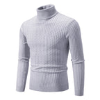 Nordic Cable Knit Turtleneck