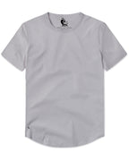 Crew Curve-Hem Tee