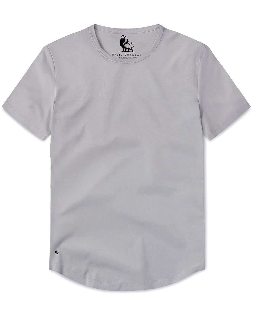 Crew Curve-Hem Tee