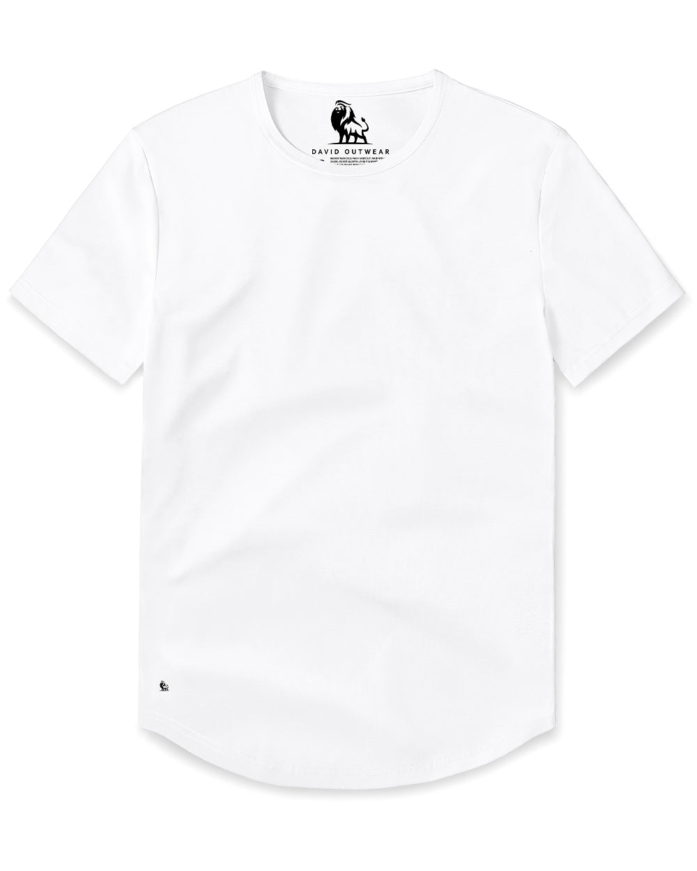 Crew Curve-Hem Tee